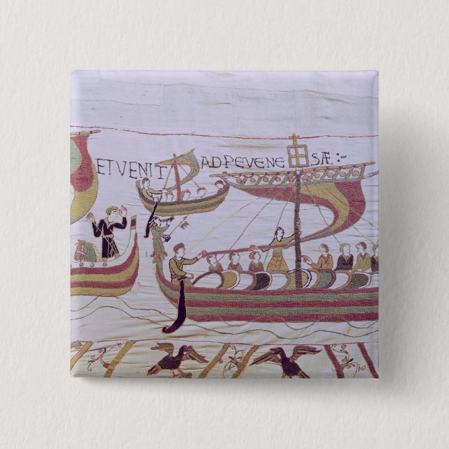 Chapa Cuadrada Duque Guillermo y su flota (Anverso)