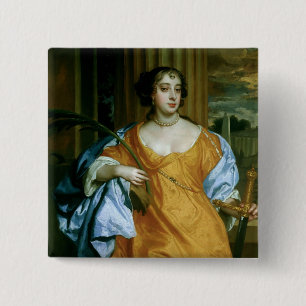 Chapa Cuadrada Duquesa de Barbara Villiers de Cleveland