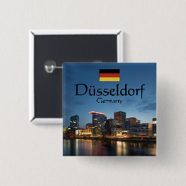Chapa Cuadrada Dusseldorf Souvenir