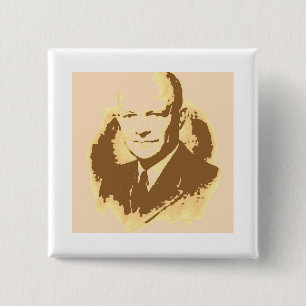 Chapa Cuadrada Dwight D Eisenhower
