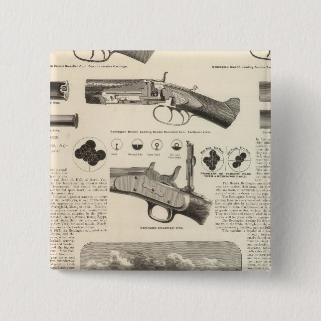 Chapa Cuadrada E Remington e hijos (Anverso)