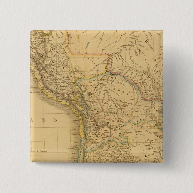 Chapa Cuadrada EaSt.Sudamérica (Anverso)