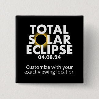 Chapa Cuadrada Eclipse de personalizable 2024