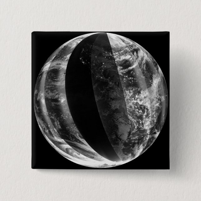 Chapa Cuadrada Eclipse lunar (Anverso)