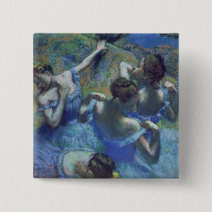 Chapa Cuadrada Edgar Degas Bailarines azules, c.1899