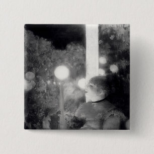 Chapa Cuadrada Edgar Degas el   el concierto del café