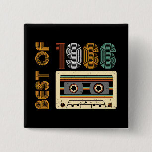 Chapa Cuadrada Edición de 1966 Hecho en 1966 60 cumpleaños 60 año