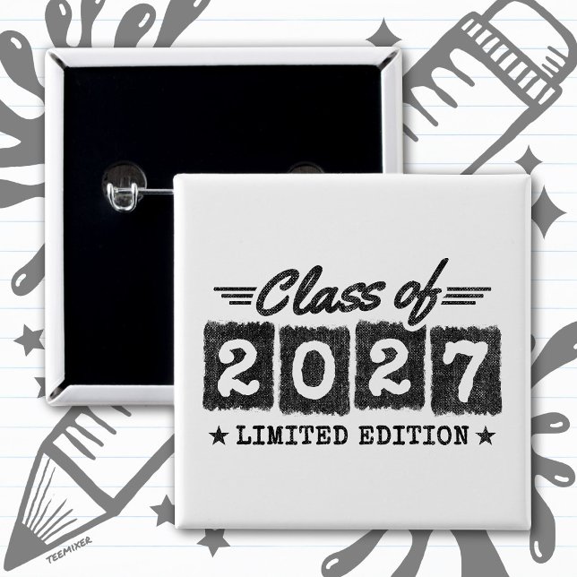 Chapa Cuadrada Edición Limitada de Graduación Clase de Mayores de (Subido por el creador)