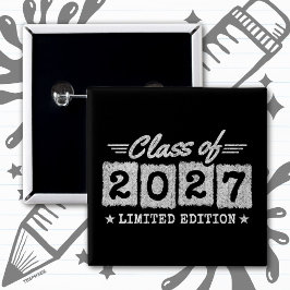 Chapa Cuadrada Edición Limitada Graduación Clase Superior 2027