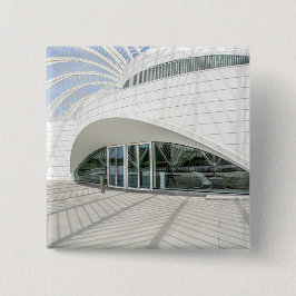 Chapa Cuadrada Edificio blanco futurista moderno