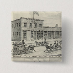 Chapa Cuadrada Edificio de bosques del condado de Yolo