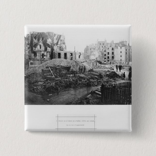 Chapa Cuadrada Edificio de la avenida de l'Opera (Anverso)