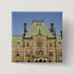 Chapa Cuadrada Edificio del Parlamento en Ottawa, Ontario, Canadá