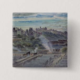 Chapa Cuadrada Edimburgo de la capilla de St Anthony cercano