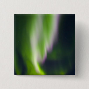 Chapa Cuadrada EE. UU., Alaska, Chena Hot Springs. Aurora boreal