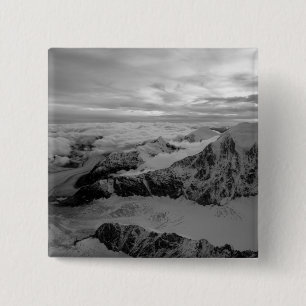Chapa Cuadrada EE. UU., Alaska, Parque Nacional Denali, Vista aér