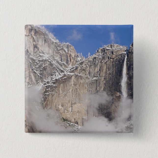 Chapa Cuadrada EE. UU., California, Parque Nacional Yosemite. (Anverso)