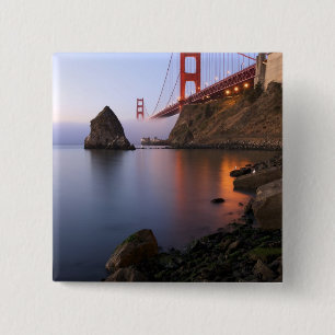 Chapa Cuadrada EE. UU., California, San Francisco. Golden Gate