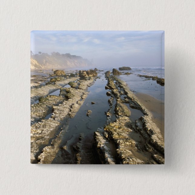 Chapa Cuadrada EE. UU., California, Santa Bárbara, playa de Henry (Anverso)