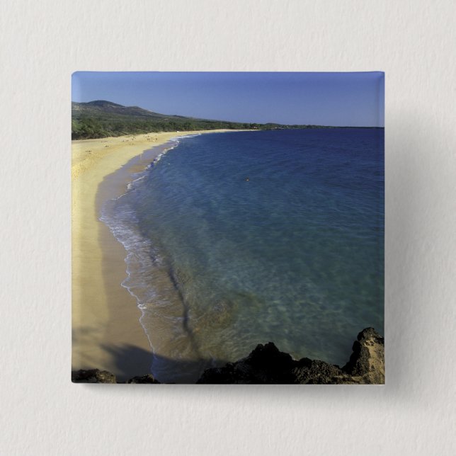 Chapa Cuadrada EE. UU., Hawái, Maui, Maui, Makena Beach, (Anverso)
