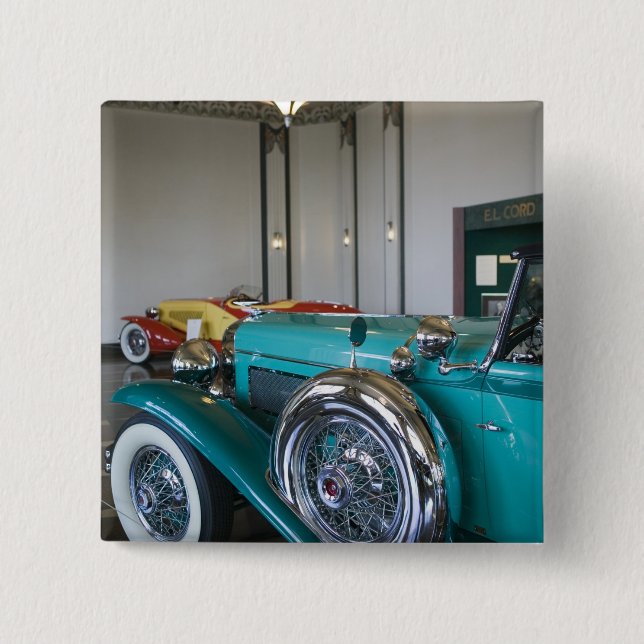 Chapa Cuadrada EE. UU., Indiana, Auburn: Auburn, Cord, Duesenberg (Anverso)