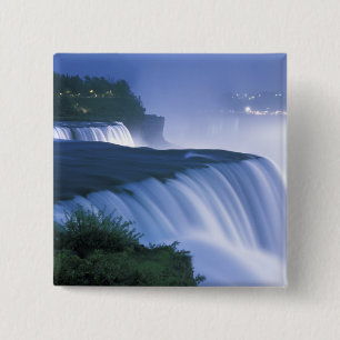 Chapa Cuadrada EE. UU., Nueva York, Cataratas del Niágara. Catara