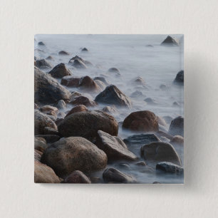 Chapa Cuadrada EE.UU., Nueva York, East Hampton. Surf oceánico e