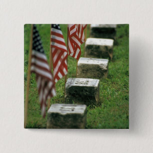 Chapa Cuadrada EE. UU., Pensilvania, Gettysburg. Guerra civil