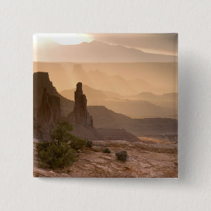 Chapa Cuadrada EE. UU.; Utah; Parque Nacional Canyonlands. Vista 