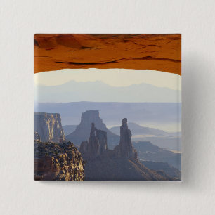 Chapa Cuadrada EE. UU., Utah, Parque Nacional Canyonlands, Vista