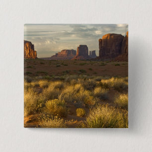 Chapa Cuadrada EE. UU., Utah, Parque Nacional Monument Valley.