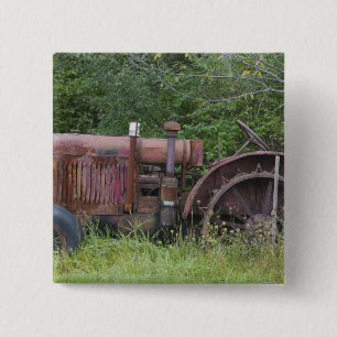 Chapa Cuadrada EE. UU., Vermont, MANCHESTER: Tractor agrícola ant