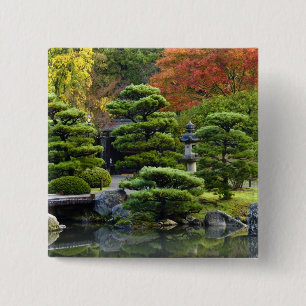 Chapa Cuadrada EE. UU., Washington, Seattle, Arboreto, Japonés