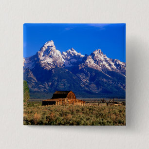 Chapa Cuadrada EE. UU., Wyoming, Parque Nacional Grand Teton, Mañ