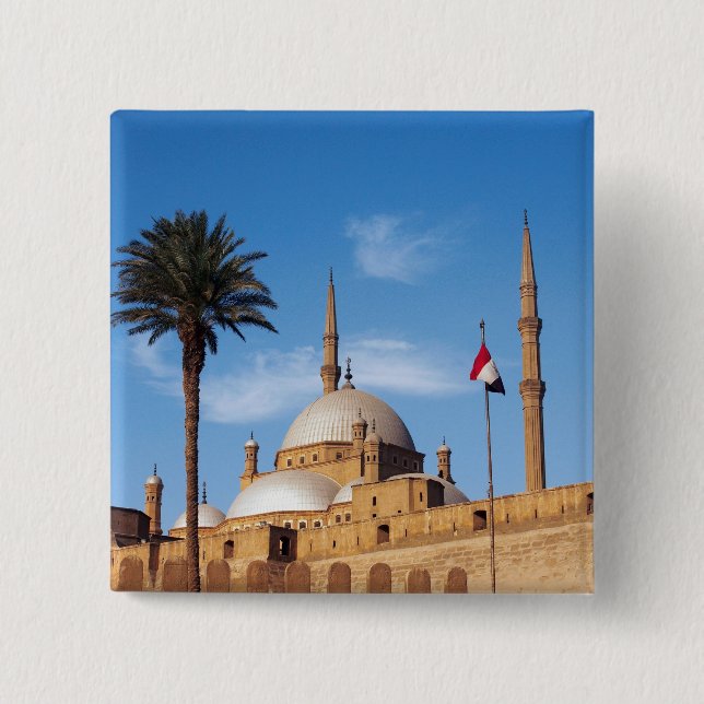 Chapa Cuadrada Egipto, El Cairo, Ciudadela, Mezquita Muhammad Ali (Anverso)