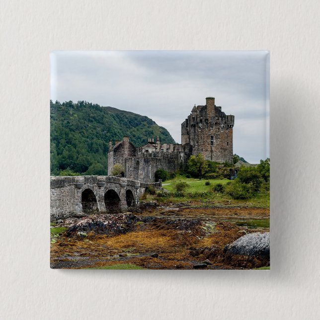 Chapa Cuadrada Eilean Donan Castle, Loch Duich - Scotland, UK (Anverso)