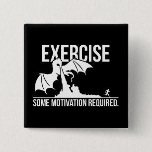 Chapa Cuadrada Ejercicio, Se Requiere Algo De Motivación, Dragón 
