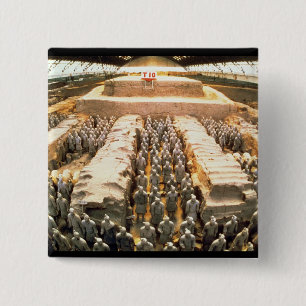 Chapa Cuadrada Ejército de la terracota, dinastía de Qin, 210