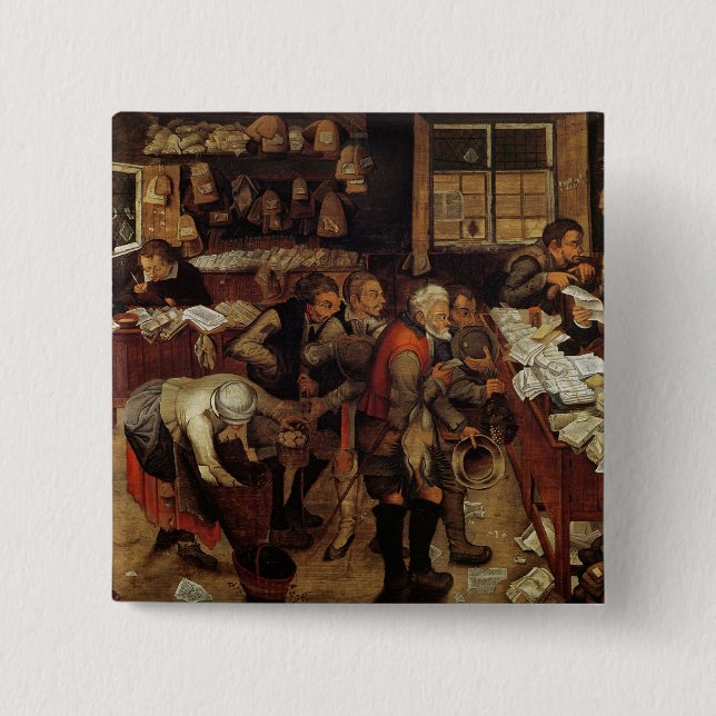 Chapa Cuadrada El abogado del pueblo, 1621 (Anverso)