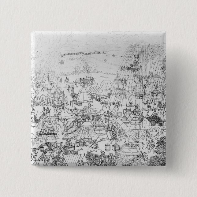 Chapa Cuadrada El acampamento del rey Enrique VIII en Marquison (Anverso)