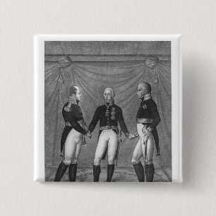 Chapa Cuadrada El acebo Alliance, 1815