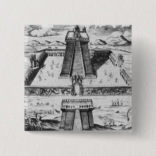 Chapa Cuadrada El alcalde de Templo en Tenochtitlan