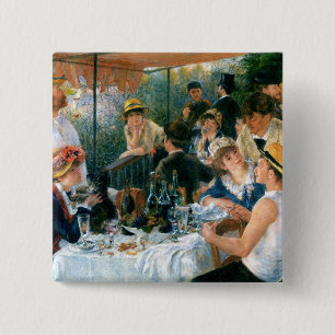 Chapa Cuadrada El alumerzo de Renoir del fiesta del canotaje