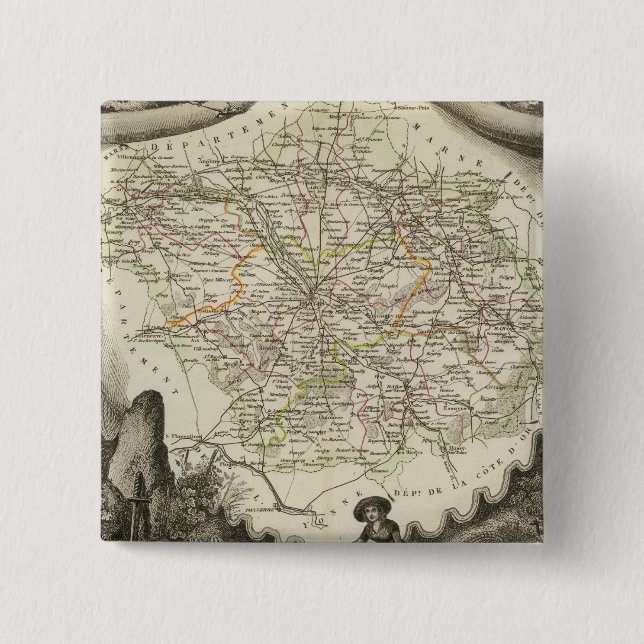 Chapa Cuadrada El amanecer (Anverso)