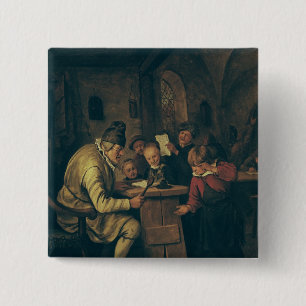 Chapa Cuadrada El amo de la escuela, 1626-79