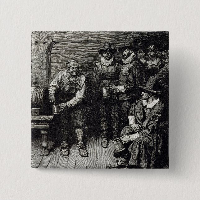 Chapa Cuadrada El amo nos hizo tener algún Beere (Anverso)