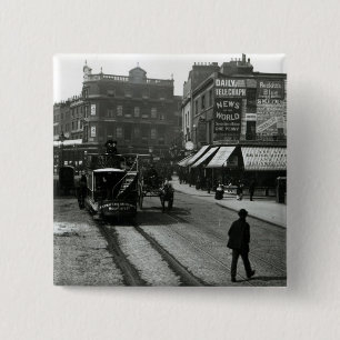Chapa Cuadrada El ángel, Islington, Londres, c.1890