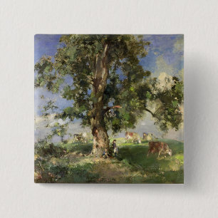 Chapa Cuadrada El árbol de ceniza viejo (aceite en lona)