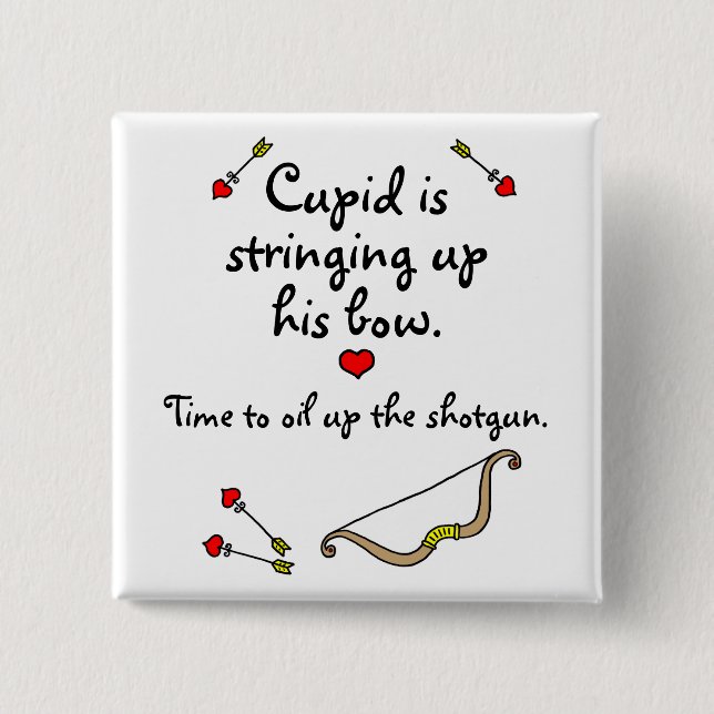 Chapa Cuadrada El arco del Cupid (Anverso)