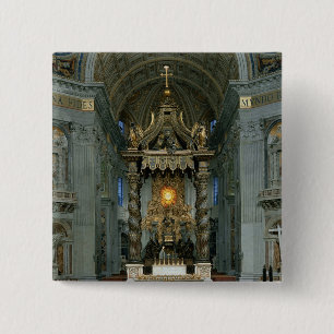 Chapa Cuadrada El Baldacchino, el alto altar y la silla